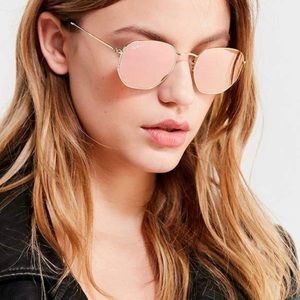 Ray Ban Pink tint Sunglasses